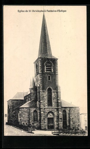 Cpa fontaine evêque - cpa, fontaine-l´evêque