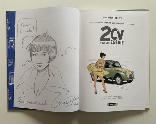 2cv pour une égérie - bd,
