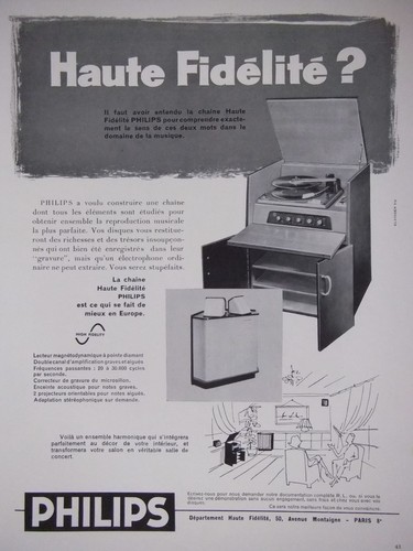 Publicité philips chaine - publicitÉ,