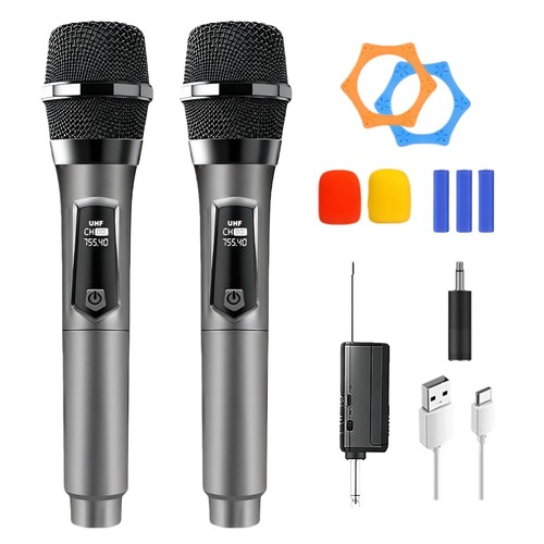 Microphone sans fil - sans, double