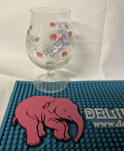 Ancien verre biere - verre, delirium