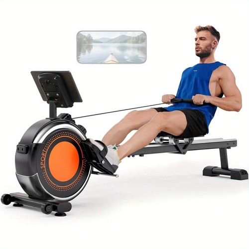 Rameur magnétique pliable - magnétique,