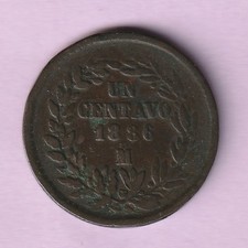 1 Centavo, MEXIQUE, 1886, Mexico, Mo, 7.83 G, Ø 25.5, Tranche Striée, KM 391.6