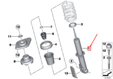 Amortisseur arrière MINI