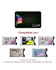 TIVÙSAT ULTRA SATELLITE 4K HD CARD ACTIVATE CARD 