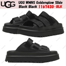 Taille femme UGG WMNS Goldenglow Slide noir noir 1167430-BLK