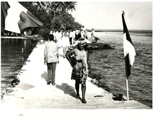 Atoll mururoa base - atoll, de