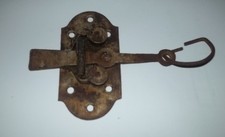 Ancienne clenche/targette en acier