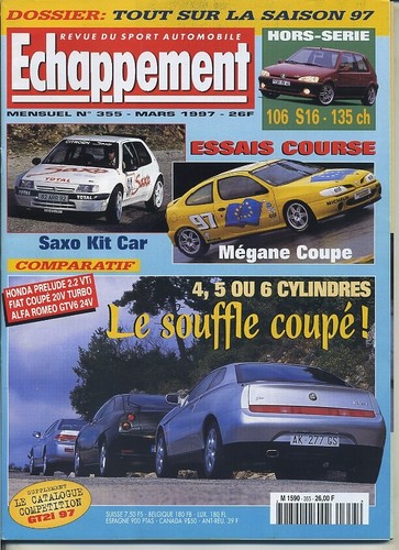 Echappement 355 1997 - echappement, 03/1997