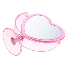 Miroir de coeur miroir double face de bureau rotatif miroir cosmétique pour