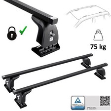 Barres de toit en Acier pour VOLKSWAGEN California T5 03-15 (points de fixation)