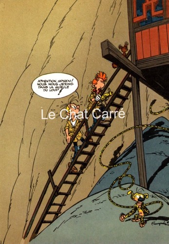 Carte postale trésors du - bd,