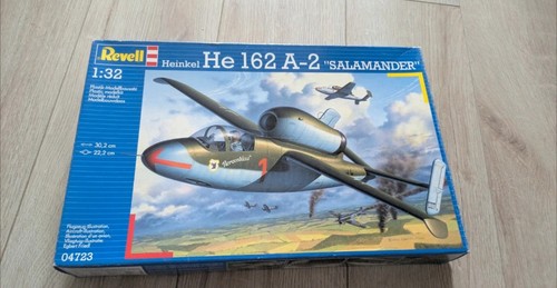 Revell heinkel 162 2 - heinkel, a-2