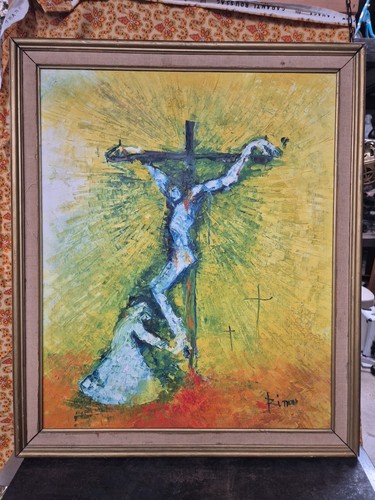 Tableau peinture huile - tableau,