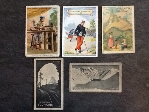 Lot chromos chocolat poulain - 5,