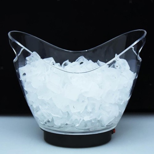 Seau glace lumineux pour - à,