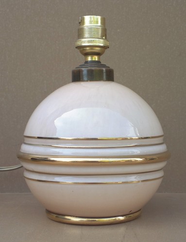 Ancien pied lampe boule - ancien,
