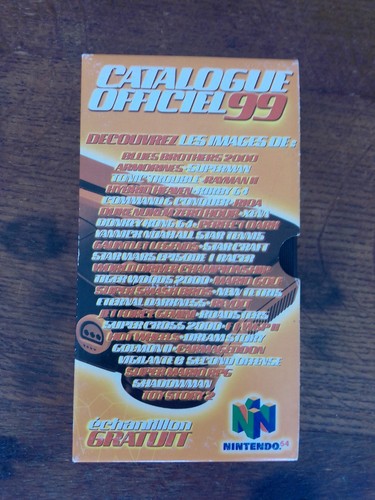 Cassette vhs catalogue - k7,