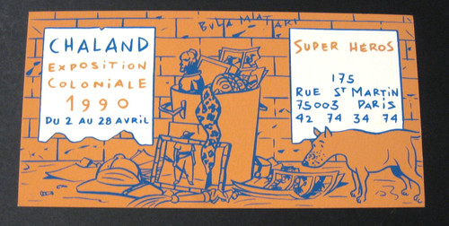 Chaland carton exposition - chaland,