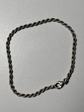 Bracelet Gourmette En Argent