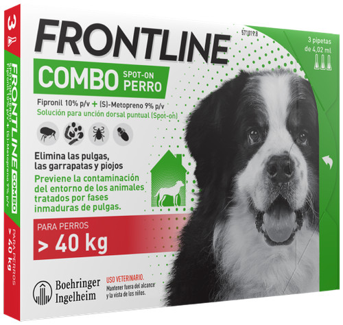 Combo antiparasitaire chien - antiparasitaire,