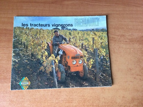 Les tracteurs vigneron renault - les,