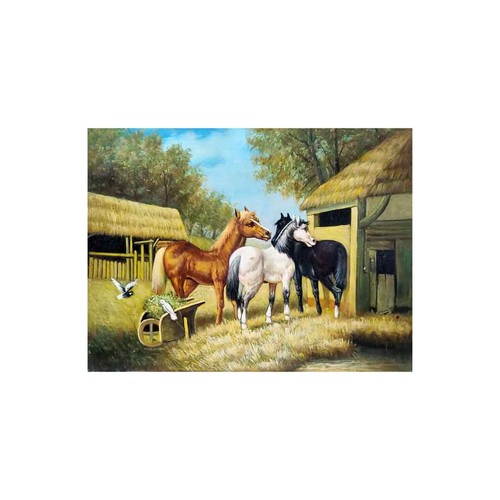 Huile sur toile - , 30x40