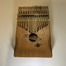 17 Key Kalimba Thumb Piano Single Board Mahogany Wood Mbira Musical Instrument