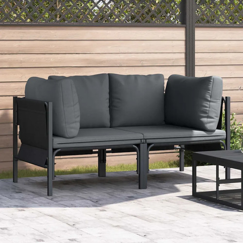 Mobilier jardin anthracite - de,