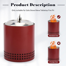 Solo Stove Mesa Outdoor Fire Pit Stainless Steel Indoor Mini Tabletop Stove