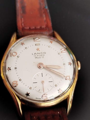 Montre lanco mod 15 - montre, rubis