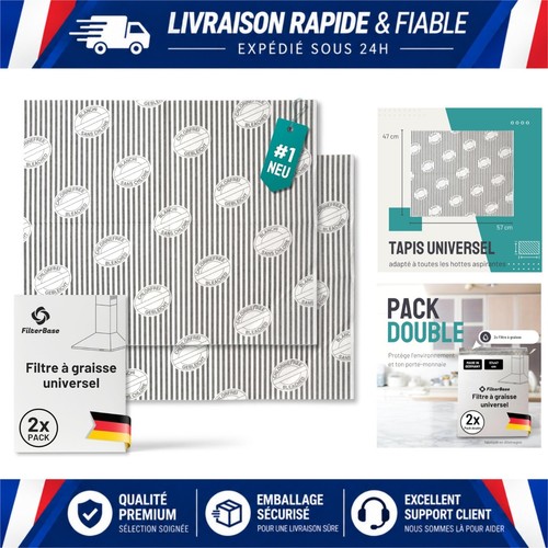 Filterbase filtre graisse - filterbase,