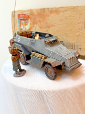RETIRED KING & COUNTRY SET # BBG039 Winter German Command Car W/Orig. Box