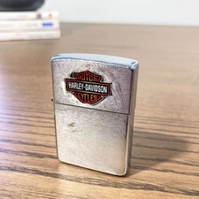 Zippo Harley-Davidson vintage 1991 USA – modèle usé authentique biker