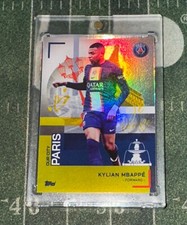 2022-23 Topps PSG Team Set Kylian Mbappé GOLD Our City Paris /50 SSP Holo Rare🔥