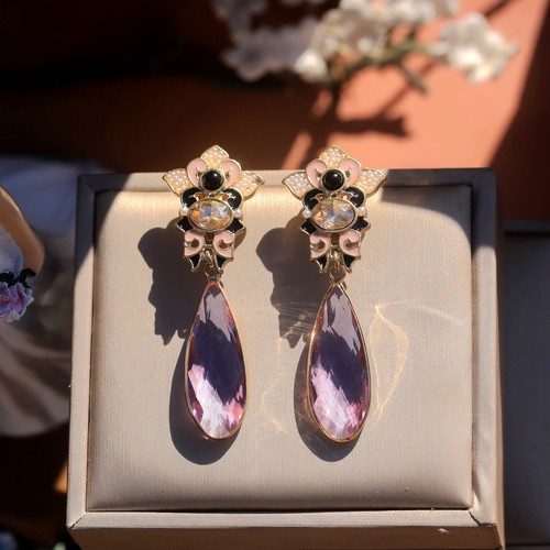 Boucles oreille clip - d'oreille,