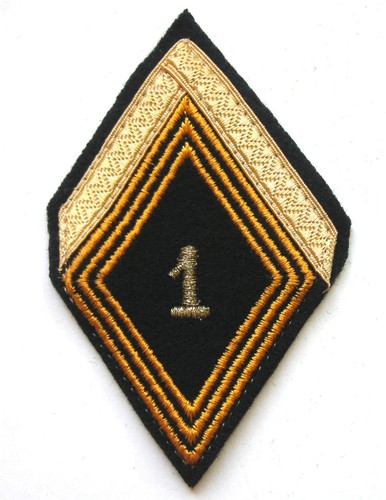 Ancien insigne tissu losange - ancien,