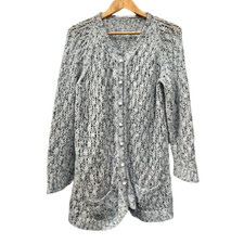 Cardigan Vintage Bleu Pastel