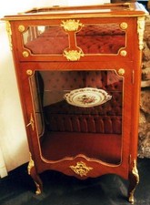 VITRINE VERRE ARMOIRE VITRINE baroque rococo empire Louis XV XVI ancien