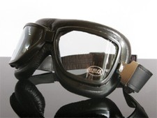 Motorcycle Glasses Goggles Occhiali Lunettes Motor Brillet for Jet Helmet Black