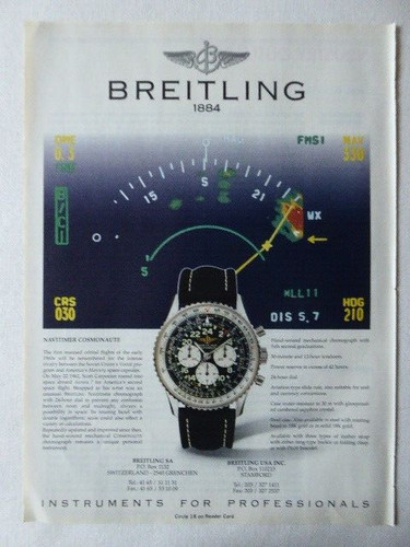 1996 pub breitling watch - pub,