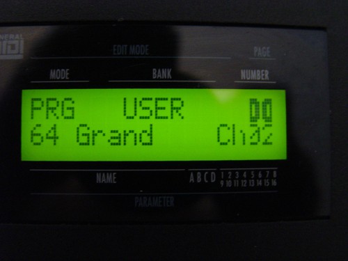 Alesis display used for - display,
