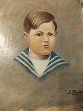 Tableau Ancien Portrait de