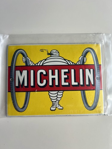 Plaque émaillée michelin - plaque,