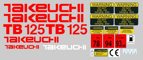 Takeuchi tb125 mini - tb125,