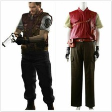Resident Evil 5 Barry Burton Cosplay Carnaval Costume &
