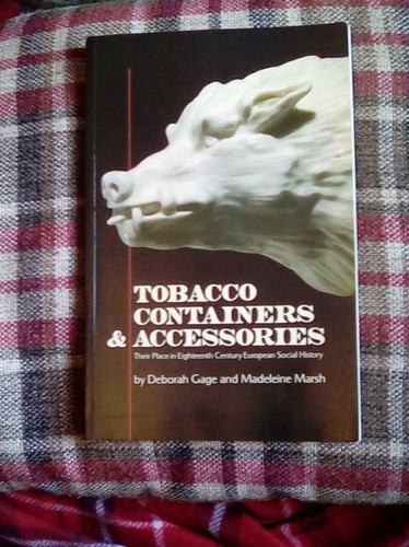 Rare book tobacco containers - rare,