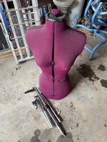 Adjustable purple female torso - purple,