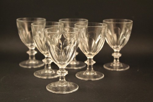 Verres eau cristal - à,