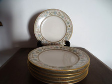 6 assiettes dessert porcelaine Noritake Ivory China Miyoshi Japan vintage Ø 16cm